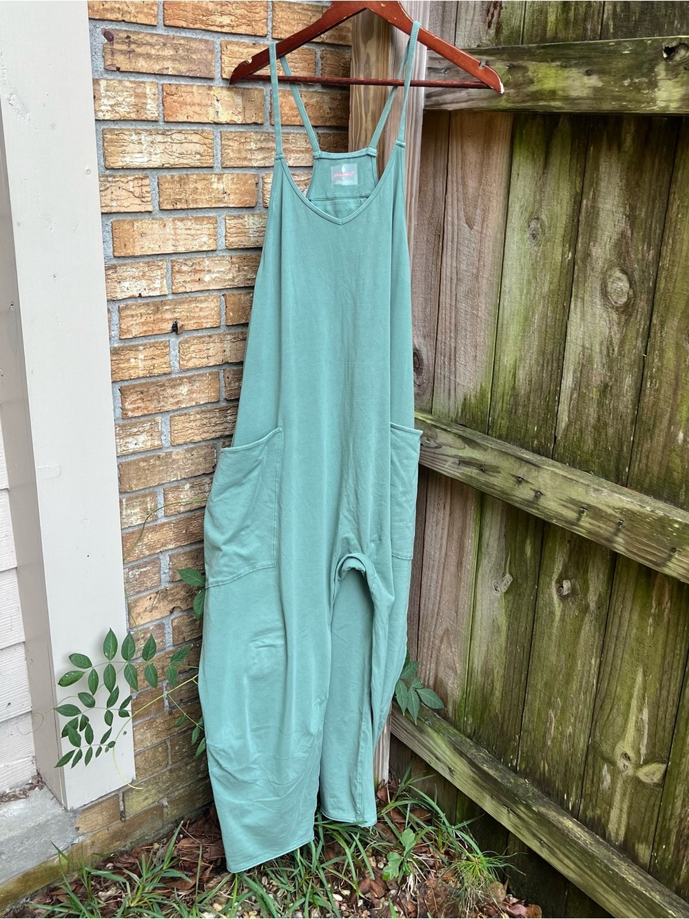 FP Movement by Free People Green HotShot Jumpsuit